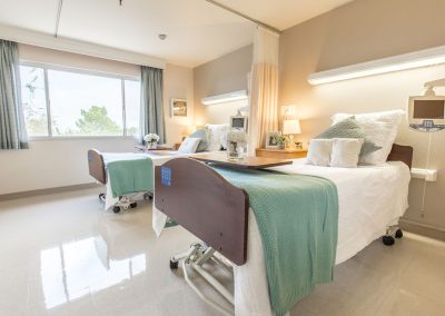 Semi-private room at Monterey Care Center